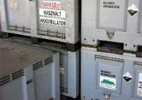 különleges kezelést igénylő hulladékok - elektromos és elektronikus akkumulátorok